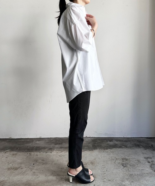 COMMON WARE ブラウス シャツ COMMONWARE:コットン ブロード