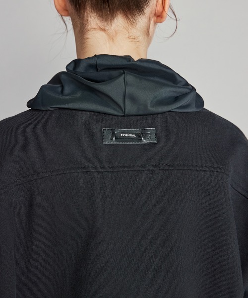 ESSENTIAL（DOUBLE STANDARD CLOTHING） パーカー タフタ
