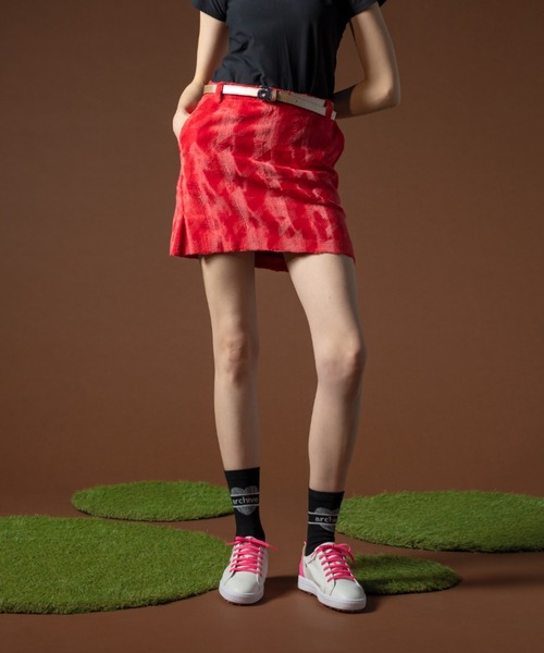 ARCHIVIO ゴルフシューズ archivio スニーカー 「LADIES」ゴルフシューズ ホワイト×ネオン