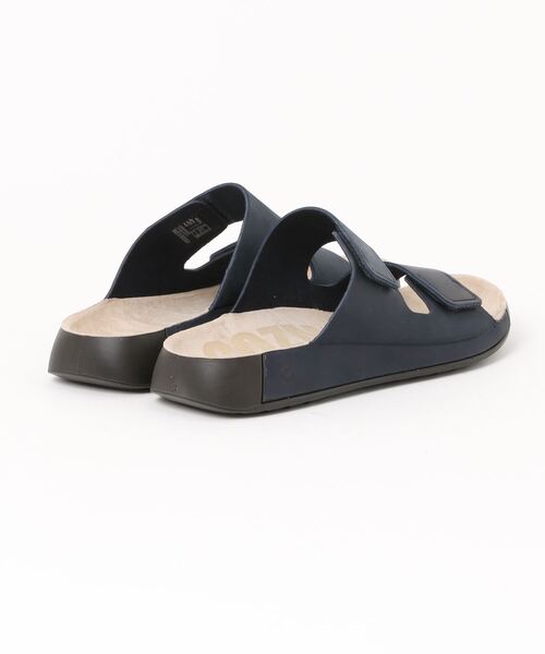 ECCO 本革 メンズサンダル ブラック ecco（エコー） サンダル フロート 本革 メンズ サンダル メンズ