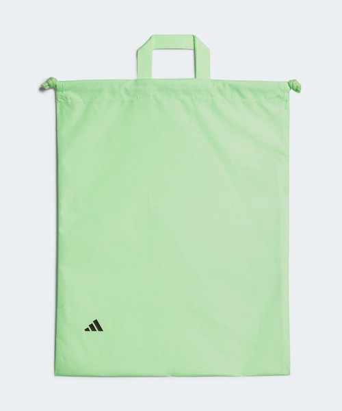 adidas エコバッグ ボールドロゴ シューズサック「adidas Golf