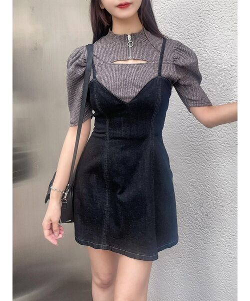 EATME ハートカットリブTOP ハートカットリブTOP[品番：MKSW0062310]｜EATME（イートミー