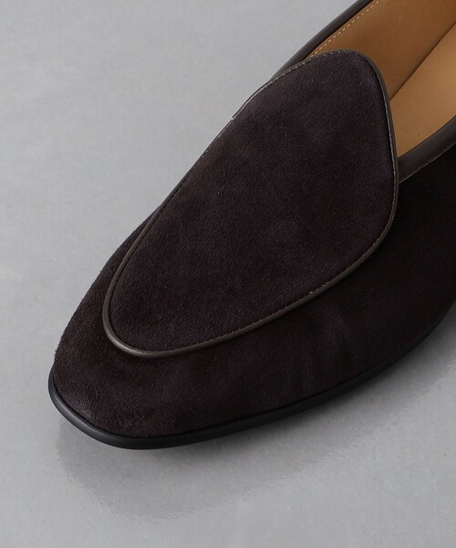 UNITED ARROWS スリッポン ヴァンプ スエード メンズ : ZOZOTOWN