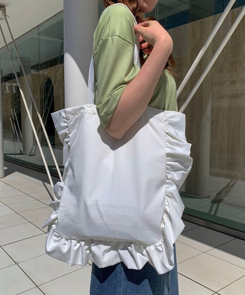トートバッグ フリル レディース : ZOZOTOWN Yahoo!店 - 通販
