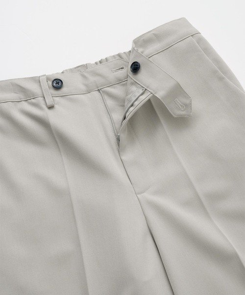 CLEL（クレイル） スラックス 「CLEL」Back Brushed TR Flare Slacks