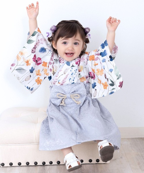 SweetMommy(授乳服&マタニティ) 着物 3WAY コットン×ジャガード