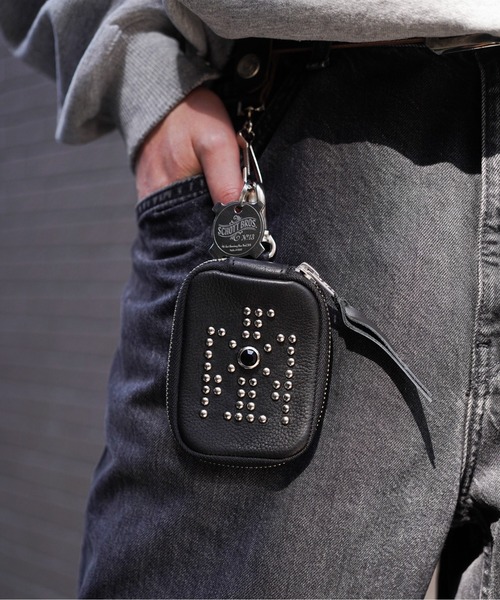 Schott ショット　キーケース　コインケース　キーホルダー Schott N.Y.C ショット ONE STAR KEY CASE ワンスター レザー