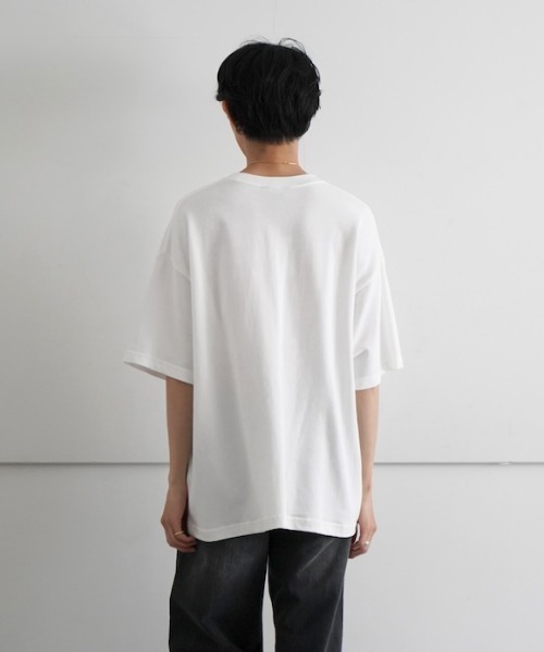 EVCON tシャツ WIDE S/S T-SHIRT メンズ レディース : ZOZOTOWN