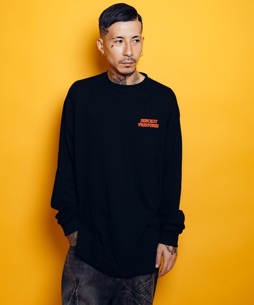 Subciety（サブサエティ） tシャツ MEDAILLE L/S TEE メンズ