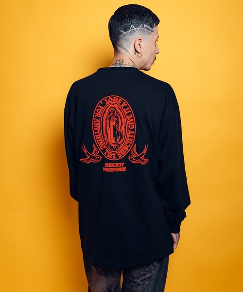 Subciety（サブサエティ） tシャツ MEDAILLE L/S TEE メンズ