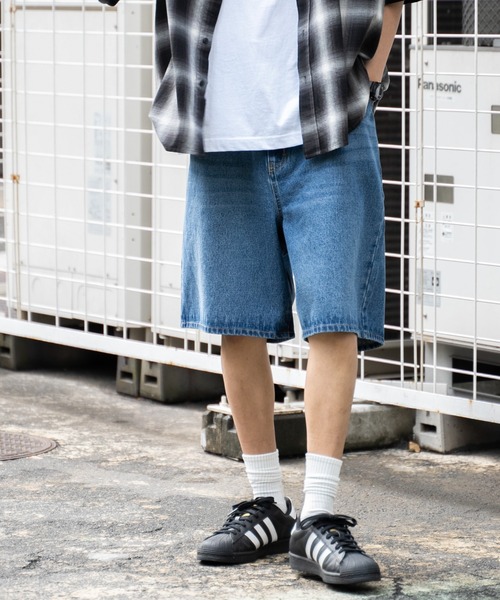WEGO（ウィゴー） ハーフパンツ ワイドパンツ ジーンズ WEGO/デニム