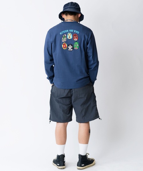 gym master（ジムマスター） tシャツ 7.4oz STUCKONYOU刺繍ロンTee 