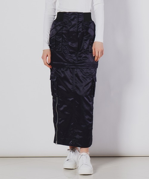 ESSENTIAL（DOUBLE STANDARD CLOTHING） スカート ミリタリー
