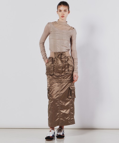 新品に近い　DOUBLE STANDARD CLOTHING 2WAYスカート DOUBLE STANDARD CLOTHING（ダブルスタンダードクロージング