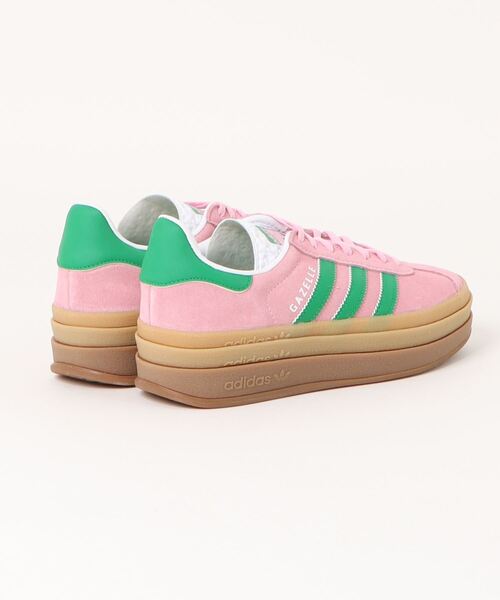 adidas GAZELLE BOLD W TRUE/GREE/FTWR 国内発送 adidas スニーカー アディダス GAZELLE BOLD W ガゼル ボールド