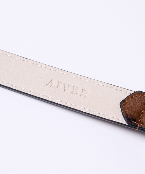 AIVER（アイバー） ベルト ハラコベルト メンズ レディース : ZOZOTOWN