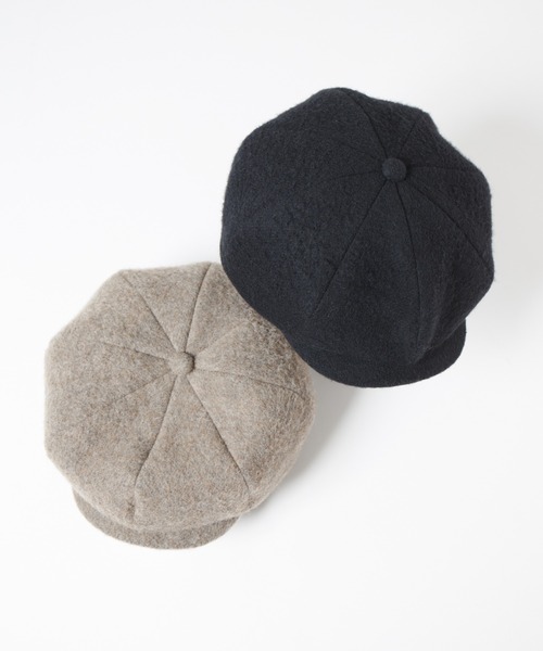 RACAL 帽子 キャスケット Wool Shaggy 8Panel Casket / ウール