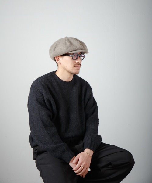 新品 Jackman GG Sweat Casquette キャスケット グレー 新品 Jackman GG Sweat Casquette キャスケット 黒 - 帽子