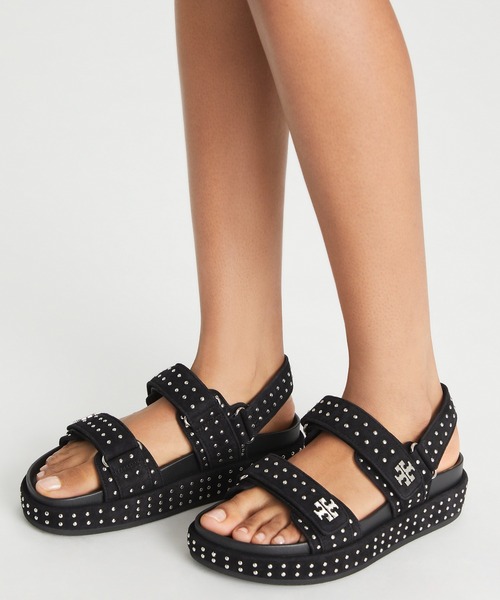 快適な履き心地◎【TORY BURCH】キラ スポーツ パデッドサンダル TORY BURCH サンダル キラ スポーツ レディース : ZOZOTOWN