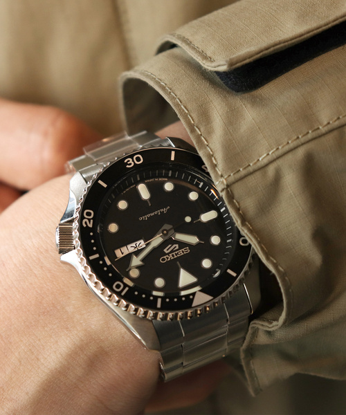 HIROB 腕時計 「SEIKO / セイコー」5 SPORTS SBSA005 Black レディース 