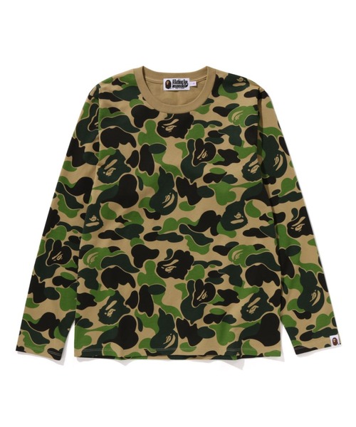 新品　A BATHING APE　ABC CAMO LS TEE　レディース　S A BATHING APE tシャツ ABC CAMO LS TEE レディース : ZOZOTOWN
