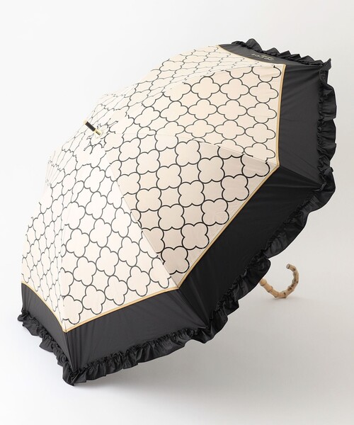 マロン様：【タグ付き新品未使用】TOCCA／トッカ　長傘　ブラック 晴雨兼用】【UVカット99.9%以上・遮光率99.9%以上・防水】SMALL