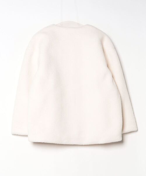 NANO universe（ナノ・ユニバース） ノーカラーボアミドル丈コート