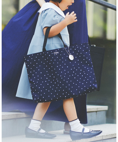 IENA ENFANT トートバッグ バッグ 「追加」「BASIC」ドットレッスン 