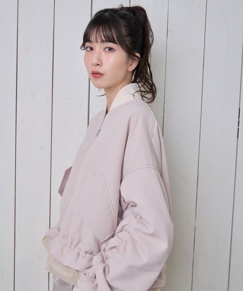 Nora Lily（ノラリリー） ma1 ma-1 「Nora Lily」「elle」Gathering