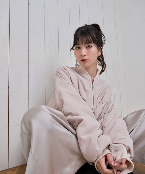 Nora Lily（ノラリリー） ma1 ma-1 「Nora Lily」「elle」Gathering