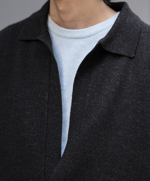 walenode セーター ニット for EDIFICE 別注 Vareuse Knit Miura