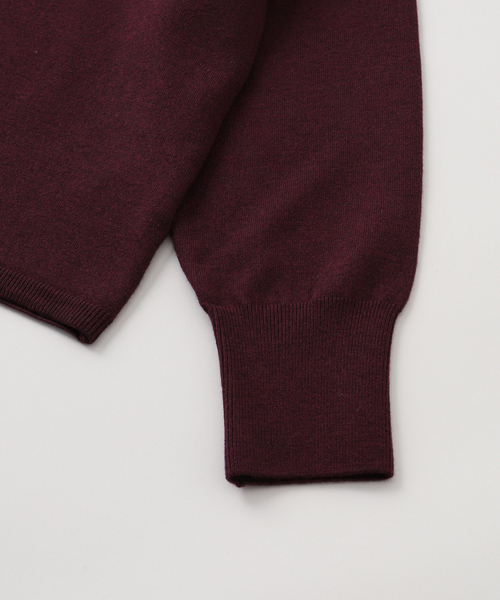 walenode for EDIFICE ニット（サイズ2・黒） walenode セーター ニット for EDIFICE 別注 Vareuse Knit Miura