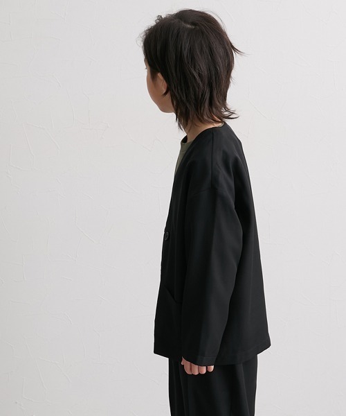 フォーマル 発表会 卒園式 入学式 「卒園 入学」ノーカラースーツ