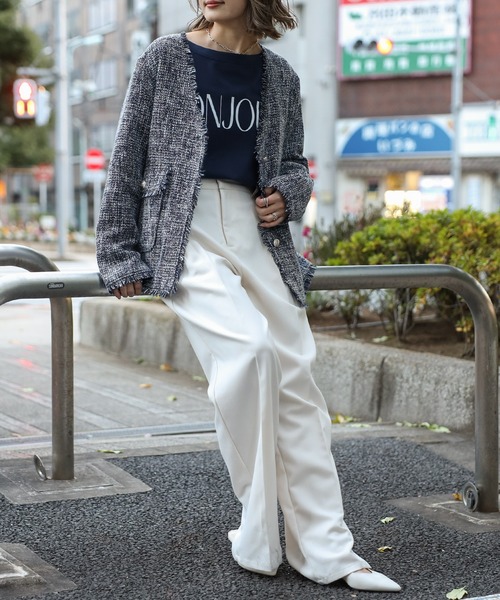様 ブルゾン Sグレージュ ssstein 25AW COLLECTION ST1239 