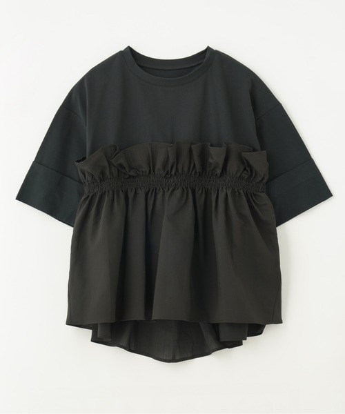 tシャツ ドッキングTシャツ レディース