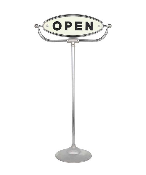 DULTON スタンド式サイン OPEN CLOSED メタル製 DULTON（ダルトン） インテリア OPEN-CLOSED SIGN STAND/オープン