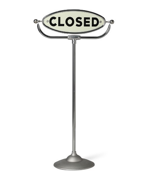 DULTON（ダルトン） インテリア OPEN-CLOSED SIGN STAND/オープン