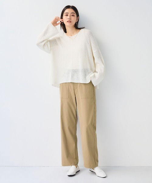 クロス&クロス(ハグオーワー) ベイカーパンツ　美品 クロス&クロス(ハグオーワー) ベイカーパンツ 美品 レディース