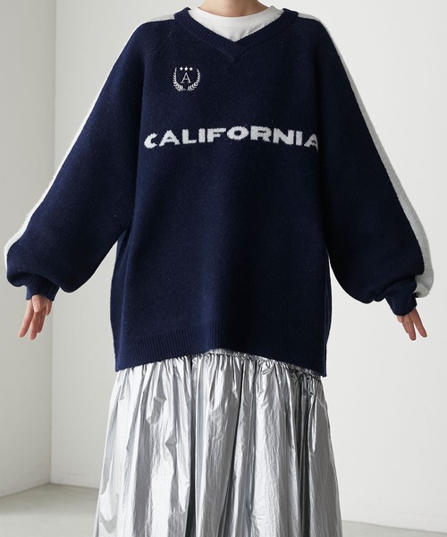 「forksy.」 長袖ニット FREE アイボリー レディース_画像9