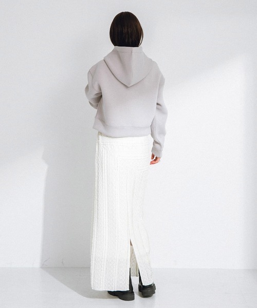 アーバンリサーチ　ダンボール　ショート　ジップ　パーカー URBAN RESEARCH Sonny Label パーカー ダンボールショートジップ