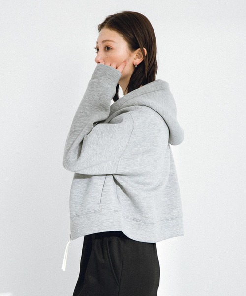 URBAN RESEARCH Sonny Label パーカー ダンボールショートジップ