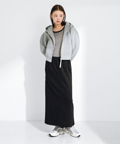 アーバンリサーチ　ダンボール　ショート　ジップ　パーカー URBAN RESEARCH Sonny Label パーカー ダンボールショートジップ