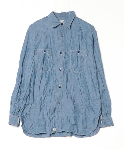 orSlow　 SHIRT　オアスロウ　シャツ　別注 orSlow シャツ orSlow/オアスロウ OMBRE CHECK SHORT SLEEVE