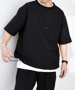 tシャツ SHIPS any:「吸水速乾」Rapidry スピンドル リラックス Tシャツ(セットアップ対応) メンズ