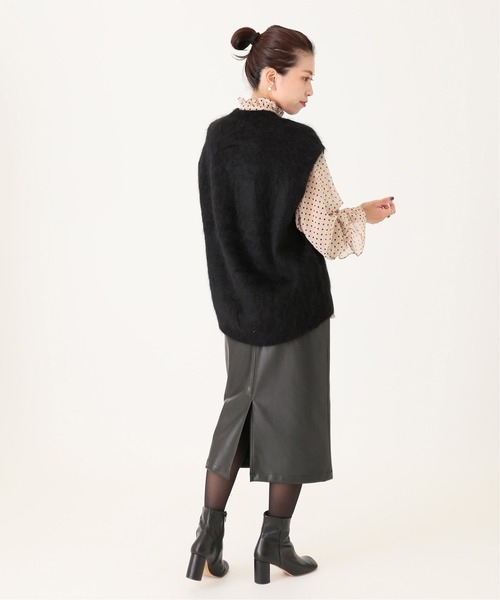 「VERMEIL par iena」 スカート 40 ブラック レディース_画像7