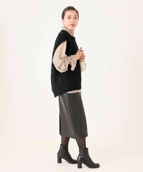 「VERMEIL par iena」 スカート 40 ブラック レディース_画像8