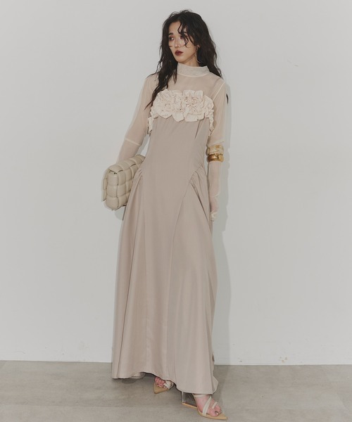 Chris TROIS. tシャツ Sheer long sleeve top レディース : ZOZOTOWN