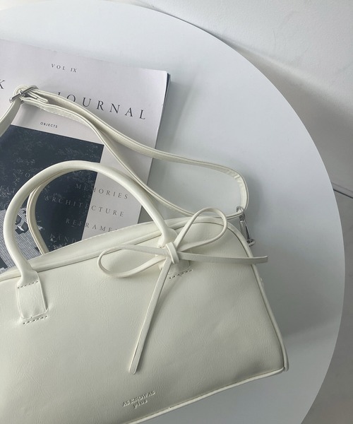 AS KNOW AS（アズノゥアズ） ボストンバッグ フェイクレザー 2WAY