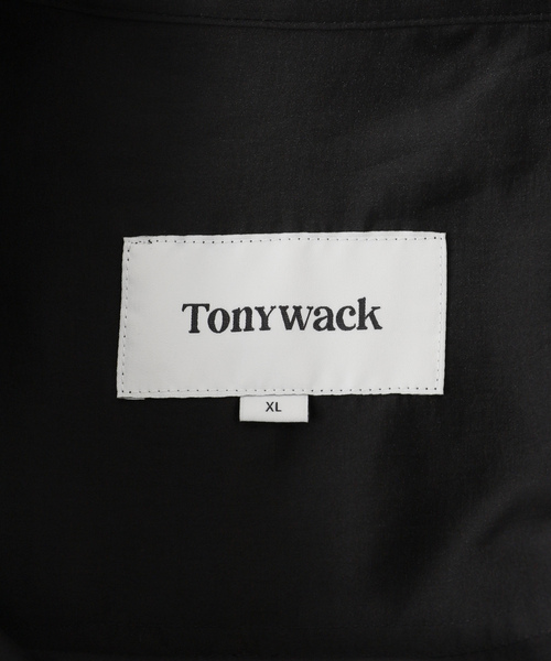 ブラウス シャツ 「TONY WACK/トニー ワック」COTTON POPLIN OVERSIZED SHIRT レディース NOBLE ブラウス シャツ TONY WACKトニーワック OVERSIZED SHIRTS