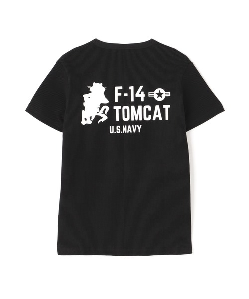 AVIREX tシャツ 「WEB＆DEPOT限定」WAFFLE VNECK T-SHIRT